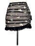 Lulus 100% Polyester Graphic Gray Casual Skirt Size S - photo 1