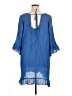 Shein 100% Polyester Blue 3/4 Sleeve Blouse Size 14 - photo 2