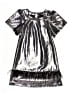Imoga 100% Polyester Tie-dye Silver Dress Size 7 - photo 1