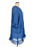 Shein 100% Polyester Blue 3/4 Sleeve Blouse Size 14 - photo 4