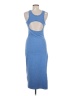 Shein Blue Cocktail Dress Size 6 - photo 2