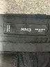 MNG Solid Black Shorts Size 4 - photo 3