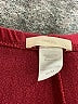 Eberjey Solid Burgundy Casual Pants Size M - photo 7