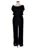 Charles Henry Solid Black Jumpsuit Size XL - photo 1