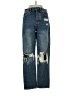 KANCAN JEANS 100% Cotton Graphic Blue Jeans Size 23 waist - photo 1