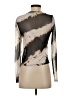 Bershka Silver Long Sleeve Top Size S - photo 2