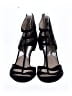 MICHAEL Michael Kors 100% Leather Black Sandals Size 8 1/2 - photo 2