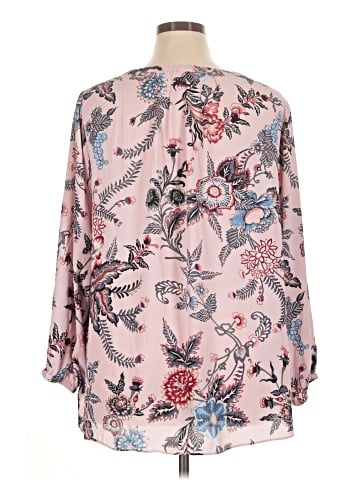 T Tahari Long Sleeve Blouse (view 2)