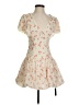 AFRM 100% Polyester Floral Ivory Cocktail Dress Size XS - photo 1
