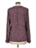 The Limited Polka Dots Red Long Sleeve Blouse Size L - photo 2