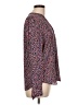 The Limited Polka Dots Red Long Sleeve Blouse Size L - photo 4