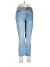 Zara Hearts Blue Jeans Size 4 - photo 1