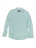 Vineyard Vines 100% Cotton Checkered-gingham Teal Long Sleeve Button-Down Shirt Size 18 - photo 1