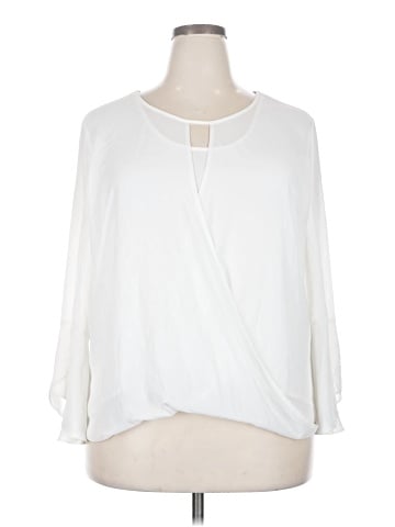 41Hawthorn 3/4 Sleeve Blouse (view 1)