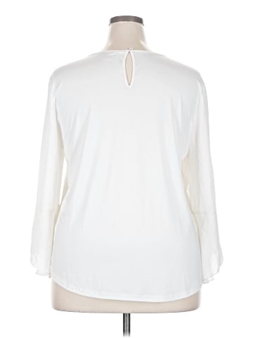 41Hawthorn 3/4 Sleeve Blouse (view 2)