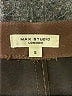 Max Studio Solid Brown Formal Skirt Size S - photo 4