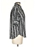 Ann Taylor 100% Polyester Black Short Sleeve Blouse Size XS - photo 4