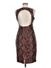 Guess 100% Polyester Paisley Brown Cocktail Dress Size 8 - photo 2
