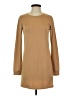 Forever 21 Solid Tan Casual Dress Size XS - photo 1