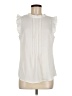 Allegra K 100% Polyester White Sleeveless Blouse Size M - photo 1