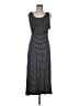 CAbi Stripes Gray Black Casual Dress Size M - photo 1