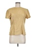 Dana Buchman 100% Silk Gold Blouse Size 8 - photo 1