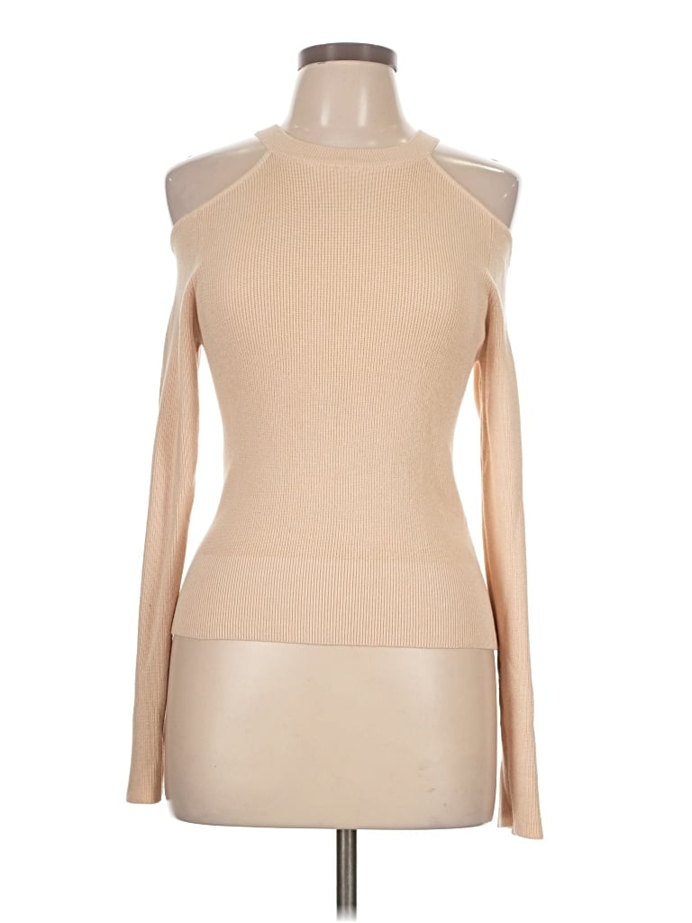 Pre-owned Zara Turtleneck Sweater In Tan