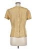 Dana Buchman 100% Silk Gold Blouse Size 8 - photo 2