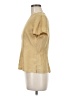 Dana Buchman 100% Silk Gold Blouse Size 8 - photo 5