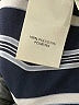 Ann Taylor 100% Polyester Stripes Black Long Sleeve Blouse Size XS - photo 8