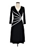 Connected Apparel Graphic Black Cocktail Dress Size 8 - photo 1