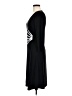 Connected Apparel Graphic Black Cocktail Dress Size 8 - photo 5