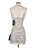 Lulus Metallic Silver Cocktail Dress Size S - photo 2