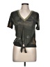 ALTERNATIVE Green Short Sleeve Top Size L - photo 1