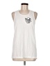 Unbranded White Sleeveless T-Shirt Size M - photo 1
