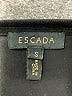 Escada 100% Cotton Floral Black Short Sleeve Top Size S - photo 7