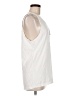 Unbranded White Sleeveless T-Shirt Size M - photo 4