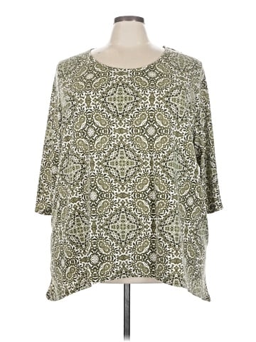 Catherines 3/4 Sleeve Blouse (view 1)