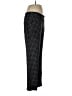Equipment 100% Silk Houndstooth Black Casual Pants Size 10 - photo 4