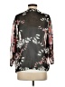 AA&ZZ Floral Black 3/4 Sleeve Blouse Size XS - photo 2