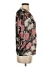 AA&ZZ Floral Black 3/4 Sleeve Blouse Size XS - photo 4