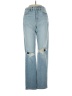 Unpublished Hearts Blue Jeans Size 24 waist - photo 1