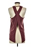 Athleta Burgundy Sleeveless T-Shirt Size XS - photo 2