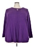 Catherines Purple Pullover Sweater Size 3X - photo 1