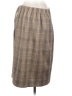 Ted Baker London Plaid Gray Formal Skirt Size S - photo 2