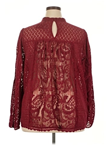 Torrid Long Sleeve Blouse (view 2)