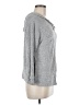 Indigo Rose Gray Zip Up Hoodie Size M (petite) - photo 4