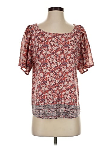 Lucky Brand Short Sleeve Blouse (view 1)