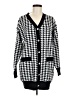 Unbranded Houndstooth Black Cardigan Size M - photo 1