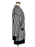 Unbranded Houndstooth Black Cardigan Size M - photo 4